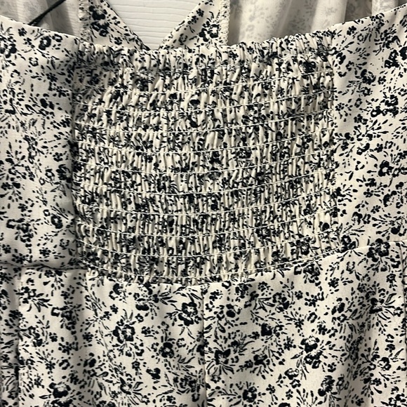 Zara button v-neck midi dress - Picture 10 of 10